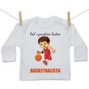Boodyy Tričko s dlhým rukávom Keď vyrastiem budem basketbalista 116 (5-6 rokov)