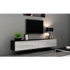 Nábytek PEGAS s.r.o. TV komoda VIGO 180 - černo-bílá