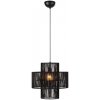 Markslöjd Markslöjd 108766 - Luster na lanku SOGA 1xE27/40W/230V čierna ML1403 + záruka 3 roky zadarmo