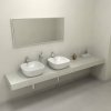 Sapho TAILOR rockstone doska 220x50 cm, prevedenie límca L TR220L
