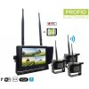 Cúvacie kamery s monitorom - 3x wifi VGA kamera + monitor 7