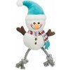 Vianočná hračka Vianočný SNOWMAN plyš/bavlna 41cm