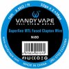 Ni80 Superfine MTL Fused Clapton - odporový drát 32GA*2 + 38GA - Vandy Vape (3m)