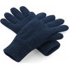Beechfield zimné pletené rukavice B495 french navy