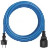 Emos Weatherproof predlžovací kábel 10m 1.5mm2 P01410W - Predlžovací kábel modrý