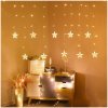 Dekoračná svetelná reťaz v tvare hviezd v bielej farbe biela Dĺžka: 3,4m
