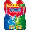 Somat Excellence Duo gel do umývačky riadu, 2× 684 ml, 76 dávok