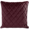 EUROFIRANY DEKORAČNÁ OBLIEČKA NA VANKÚŠ VELVET27 45X45 CM BORDOVÁ