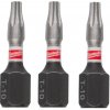 Milwaukee SHOCKWAVE IMPACT DUTY TX10 Šrobovacie bity 25mm, 3ks