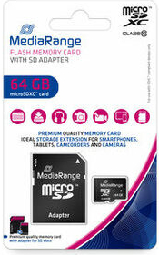 MediaRange microSDXC Class 10 64GB MR955