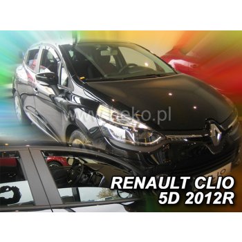 Deflektory Renault Clio IV 2012