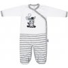 Dojčenský bavlnený overal New Baby Zebra exclusive