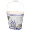 Set vedier LAVENDER DE PROVENCE plechový 18,22,27cm 3ks
