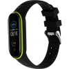 Xiaomi Mi Band 5/6 náhradný náramok - Textúrovaný Farba: Zelená, Vzor: Armory MBSCz-5TA01