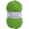 Priadza KNITTY 4 100g, hráškovo zelená - odtieň 699