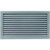 Dalap Ventilačná mriežka z vysoko kvalitného extrudovaného hliníka 450x300 mm, sivá