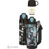 Thermos Active dětská termoska s dvěma uzávěry 1 l černá