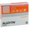 Allevyn Ag Gentle Border Krytie na rany 10 x 10 cm adhezívne krytie so silikónom s obsahom striebra 10 ks