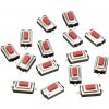Mikrospínač 3 x 6 x 2,5 mm SMD - 2 piny