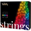 Twinkly Strings 400 ks 32 m / múdre žiarovky na stromček / RGB / Wi-Fi / Bluetooth (TWS400STP-BEU)