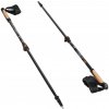 Palice na nordic walking NILS NW8613 (93 - 125 cm) čierno-zlaté