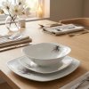 Porcelánová obedová súprava AFFEK DESIGN MAGNOLIA pre 6 osôb (18 dielov)