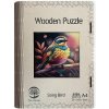 Drevené puzzle/Vtáčí spev A4