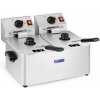 Fritéza 2 x 8 litrov termostat E.G.O. ROYAL CATERING RCEF 08D-EGO