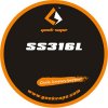 GeekVape drôt Standard Wire SS316L dĺžka drôtu: 0,5m, AGW: 24ga
