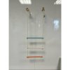 Montessori Furniture Povrazový rebrík 3 priečky -100 cm INDOOR Pastel