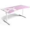 AROZZI herní stůl ARENA Gaming Desk White Pink