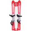 Merco detské mini lyže Baby Ski 90 cm plastové, s paličkami červená