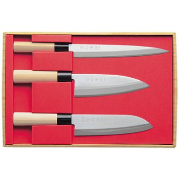 SEKIRYU nůž Santoku s dírkami 17 cm