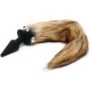 Rimba Silicone Butt Plug with Fox Tail