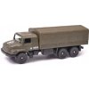 Kovový model auta: Vojenský nákladiak 1:60