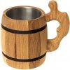 TifanTEX drevený krígeľ 500 ml, 14cm