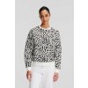 MIKINA KARL LAGERFELD ELEKTRIKA AOP SWEATSHIRT ELEKTRIKA BLACK/WHITE