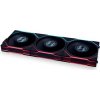Lian Li UNI FAN 12TLLCD3B TL LCD Series ARGB 3ks čierna / 120 mm / 27 dB @ 1900 RPM / 4pin PWM + 3pin ARGB (12TLLCD3B)