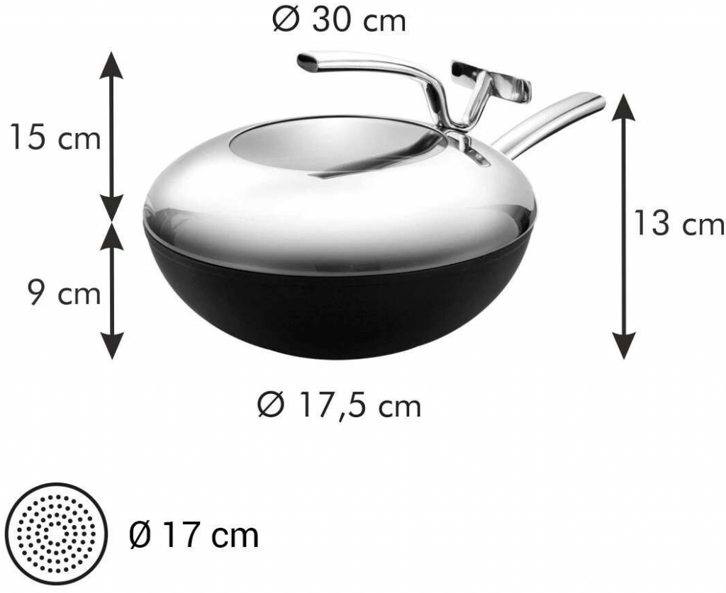 Tescoma wok prezident s pokrievkou 30 cm od 121,9 € - Heureka.sk