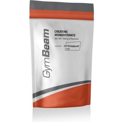 GymBeam Mikronizovaný kreatin monohydrát (100% Creapure) 500 g - pomeranč