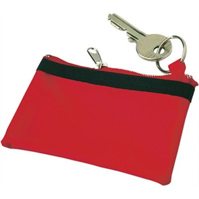 Kľúčenka L-Merch Peňaženka na kľúče NT9124 Red 11 x 7 cm
