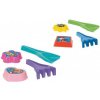 Wader Súprava na piesok Tlapková patrola 4 ks lopatka, hrabličky, 2 ks formičiek