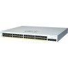 Cisco switch CBS220-48P-4X-UK (48xGbE, 4xSFP+, 48xPoE+, 382W) - REFRESH