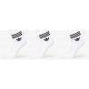 adidas 3-Stripes Ankle Socks 3-Pack White L L