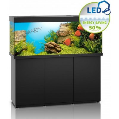 Juwel Rio LED 450 akvarijný set čierny 151 x 51 x 66 cm, 450 l