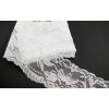 Elastická čipka - biela - šírka 5 cm