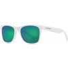 Horsefeathers Foster - Gloss White/Mirror Green/Polarized one size