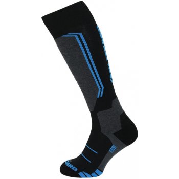 Blizzard Allround wool ski socks black/anthracite/blue