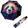 Doppler Modern Art Magic Mighty Panda deštník skládací automatický vícebarevný