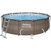 Bestway Bazén Steel Pro Max Rattan 3,66 x 1 m - 56709
